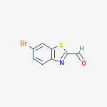 Structure of 6-Bromobenzo[d]thiazole-2-carbaldehyde