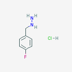 Structure of (2-fluorophenyl)methylhydrazine;hydrochloride