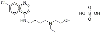 Structure of Hydroxychloroquine-d4 Sulfate