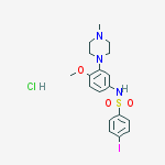 Structure of SB 258585 hydrochloride