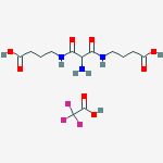 AMINOMALONIC ACID BIS(4-AMINOBUTYRIC ACID)AMIDE, TRIFLUOROACETIC ACID SALT结构式