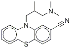Structure of Cyamemazine-d6
