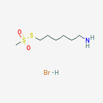 Structure of 6-Aminohexyl Methanethiosulfonate Hydrobromide