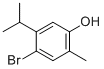 Structure of 4-BROMO-5-ISOPROPYL-2-METHYLBENZENOL