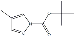 Structure of 1-TERT-BUTOXYCARBONYL-4-METHYLPYRAZOLE