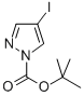 Structure of tert-Butyl 4-iodopyrazole-1-carboxylate