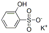 Structure of potassium phenolsulfonate