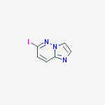 Structure of 6-Iodoimidazo[1,2-b]pyridazine