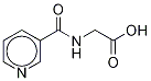 Structure of Nicotinuric Acid-d4