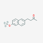 Structure of NABUMETONE-D3