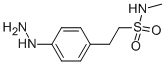 Structure of 4-Hydrazino-N-methtylbenzeneethanesulfonamide