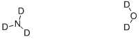 铵-D_5 重水, 99%(同位素) 23.0-27.0 WT% 重水溶液结构式