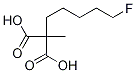 2-(5-fluoropentyl)-2-MethylMalonic acid结构式