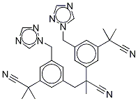 Structure of Anastrozole Dimer Impurity