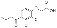 Structure of 4-BUTYRYL-2,3-DICHLOROPHENOXYACETICACID