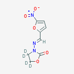 Structure of Furazolidone-d4