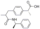 (R,R)-N-(1-Phenylethyl) Ibuprofen Amide结构式