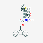 Structure of Fmoc-Met-OH-13C5,15N