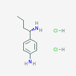 (S)-4-(1-AMINOBUTYL)BENZENAMINE-2HCL结构式