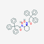 Structure of (1S,2S)-N,N'-Dihydroxy-N,N'-bis(3,3,3-triphenylpropionyl)cyclohexane-1,2-diamine