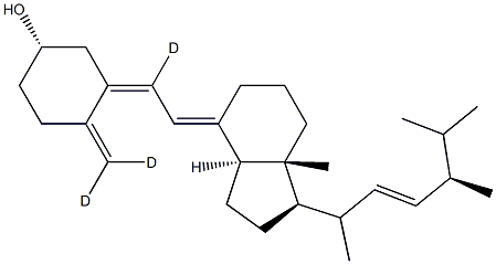 Structure of Doxercalciferol-D3