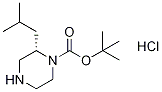Structure of (S)-1-N-BOC-2-ISOBUTYLPIPERAZINE-HCl