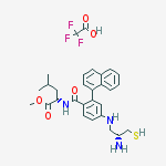 Structure of GGTI 298 trifluoroacetate salt hydrate