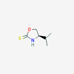 (R)-4-Isopropyloxazolidine-2-thione结构式