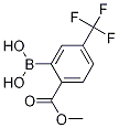 Structure of 2-(Methoxycarbonyl)-5-(trifluoromethyl)phenylboronic acid