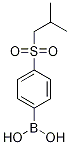 Structure of 4-(Isobutylsulfonyl)phenylboronic acid