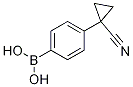 Structure of 4-(1-Cyanocyclopropyl)phenylboronic acid