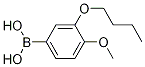 3-Butoxy-4-methoxyphenylboronic acid结构式