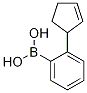 Structure of 4-Cyclopentenylphenylboronic acid
