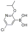 5-Chloro-2-isopropoxypyridine-3-boronic acid结构式