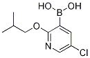Structure of 5-Chloro-2-isobutoxypyridine-3-boronic acid