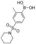 Chemical structure of (2-Methyl-4-(piperidin-1-ylsulfonyl)phenyl)boronic acid