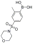 (2-Methyl-4-(morpholinosulfonyl)phenyl)boronic acid结构式