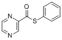 Structure of PYRAZINE-2-CARBOTHIOIC ACID S-PHENYL ESTER