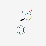 Structure of (R)-4-BENZYL-1,3-THIAZOLIDINE-2-ONE