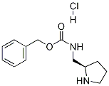 R-2-(CBZ-AMINOMETHYL)PYRROLIDINE-HCl结构式
