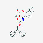 Structure of (2R,3R)-3-((((9H-Fluoren-9-yl)methoxy)carbonyl)amino)-2-hydroxy-3-(naphthalen-2-yl)propanoic acid