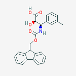 Structure of (2R,3R)-3-((((9H-Fluoren-9-yl)methoxy)carbonyl)amino)-2-hydroxy-3-(m-tolyl)propanoic acid