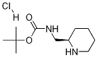Structure of (R)-tert-Butyl (piperidin-2-ylmethyl)carbamate hydrochloride