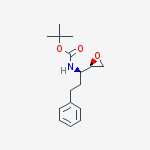 Structure of tert-Butyl ((R)-1-((R)-oxiran-2-yl)-3-phenylpropyl)carbamate