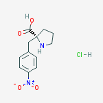 Structure of (R)-α-(4-nitro-benzyl)-proline HCl