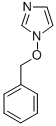 Structure of 1-(BENZYLOXY)-1H-IMIDAZOLE