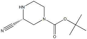 Structure of R-4-N-Boc-2-cyanopiperidine