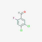 Structure of 4,5-Dichloro-2-fluorobenzaldehyde