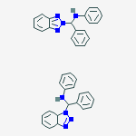 Structure of N,a-Diphenylbenzotriazolemethanamine, mixture of Bt1 and Bt2 isomers