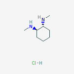 Structure of rel-(1R,2R)-N1,N2-Dimethylcyclohexane-1,2-diamine hydrochloride
